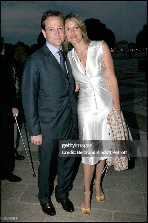 Julie De Noailles and husband Mathias Guerand Hermes at .